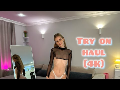 Transparent Try on Haul | beautiful & amazing (2024)
