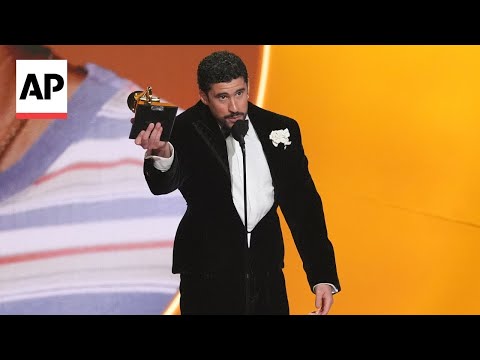 Video Thumbnail: Notable firsts at 2026 Grammy Awards: Bad Bunny, the Dalai Lama and more
