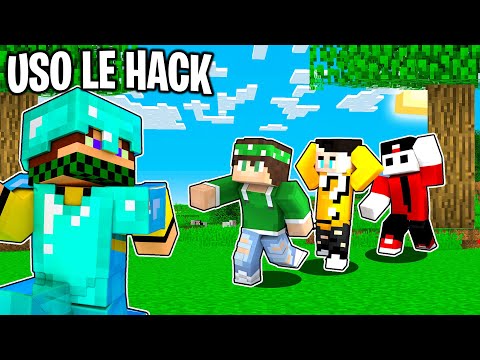 2 SPEEDRUN CON LE HACK vs 2 CACCIATORE - Minecraft ITA