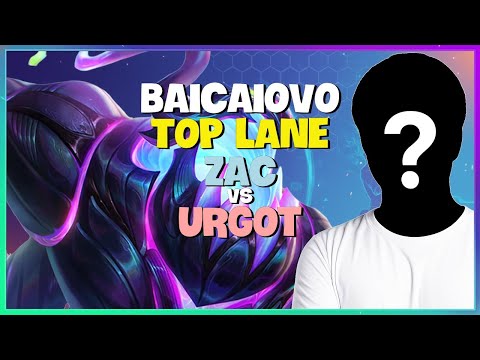 Challenger Baicaiovo's Zac Top Lane MASTERCLASS | China's Top 2 Strategy | Engsub