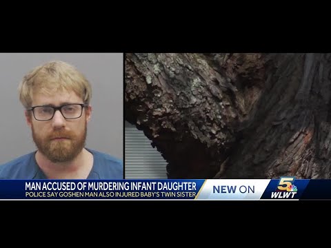 Goshen man accused of murdering 4-month-old daughter, injuring her twin