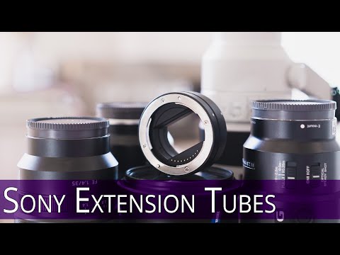 Macro Extension Tubes for Sony - Neewer/Meike Auto-Focus Set