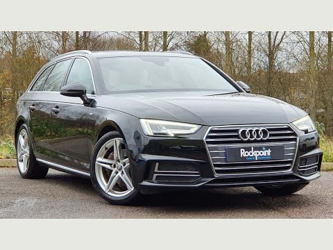 2016 16 Audi A4 Avant 2.0 TDI S line Avant (s/s) 5dr Black