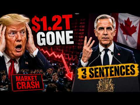 The 3 Sentences Carney Read Live That Wiped $1.2 Trillion Off U.S. Markets