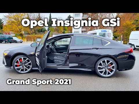 New Opel Insignia GSi Grand Sport 2021 Test Drive Review POV