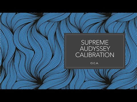 Supreme Audyssey Calibration by OCA
