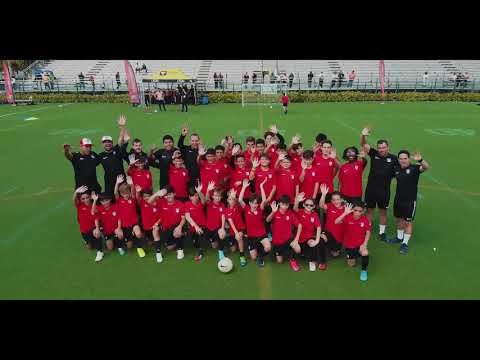 ATLETICO DE MADRID EN MIAMI. CLÍNICA DE FÚTBOL PARA NIÑOS Y NIÑAS.
