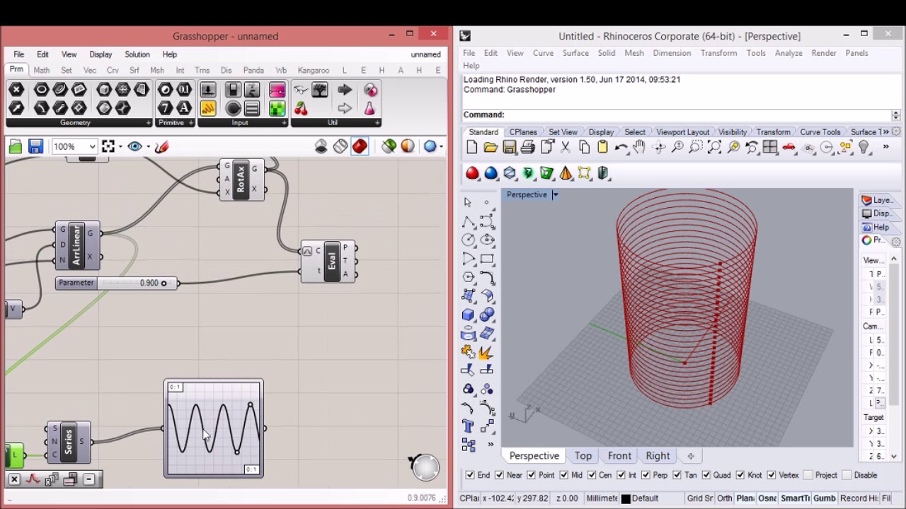 Rotating Curves with Graph Mapper