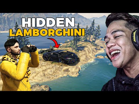 Unang Makahanap ng Hidden LAMBORGHINI - WINS | GTA 5 RP