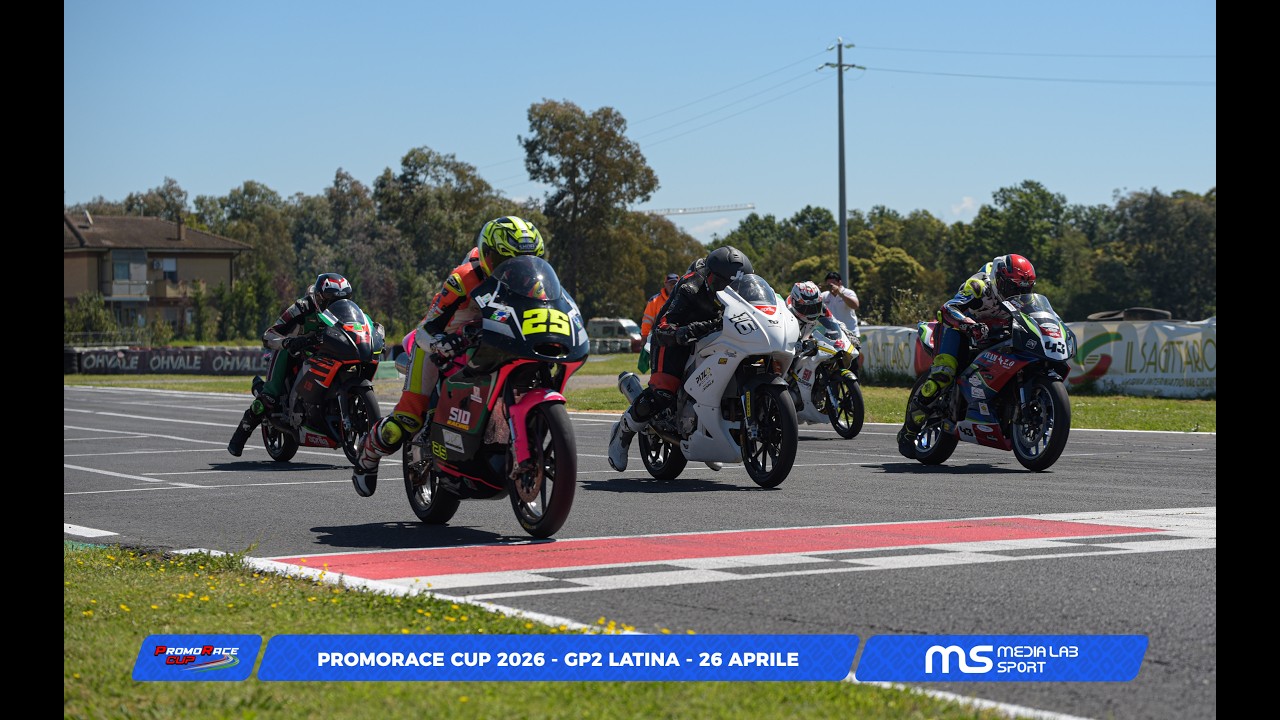 PromoRace Cup 2026 | Highlights GP2 Latina cat. Moto5