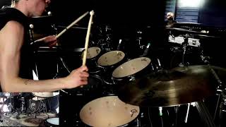 SUICIDE SILENCE - Slaves To Substance (drum cover)