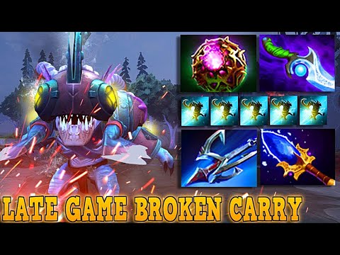 Max Attack Speed [ Slark ] - Delete ALL Imba Build - Late Game Broken Carry - Pro Gameplay