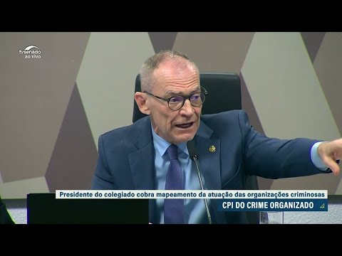 CPI do Crime Organizado: Contarato cobra PF sobre mapeamento de organizações