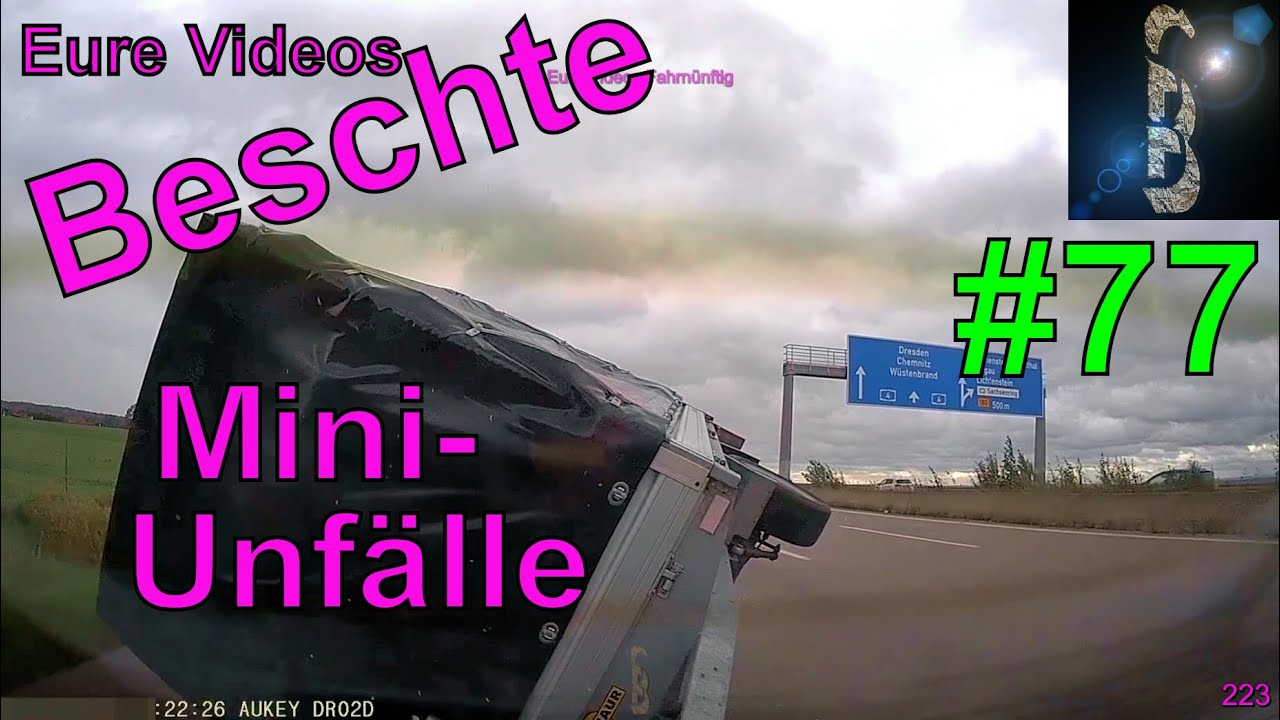 Eure Videos - Das Beste #77 - Miniunfälle #09 - Best of Dashcam - Kleine Unfälle am laufenden Band