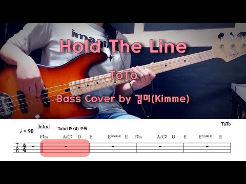Hold The Line_ToTo Bass Cover