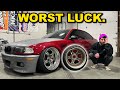My E46 M3 Is Officially Cursed+EK Civic Gets BILLET Axles