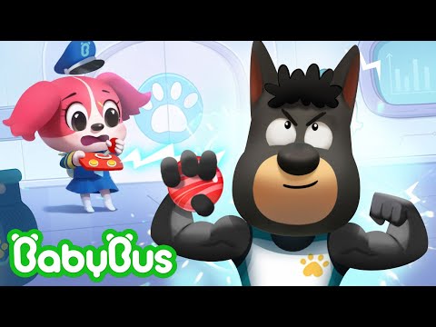 Capa de A Nova Invenção de Papillon | Detetive Labrador | Desenhos Animados & Desenhos Infantis 🐼por BabyBus