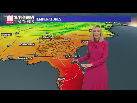 Evening weather for April 25, 2021