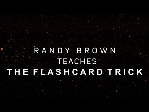 THE FLASHCARD TRICK DEMO