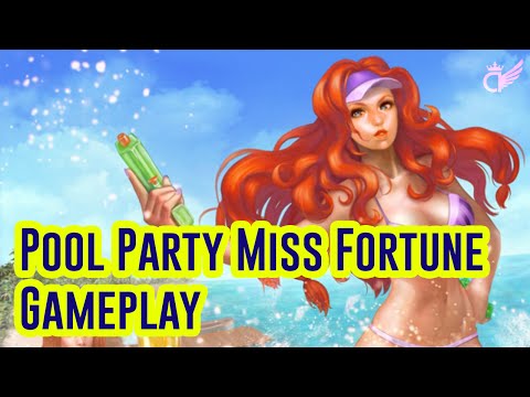 Pool Party Miss Fortune Gameplay | Let me take a selfie