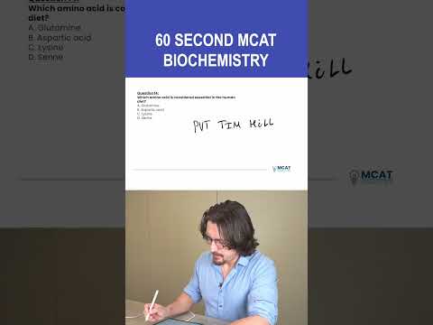 MCAT BIOCHEMISTRY | MCAT SIMPLIFIED