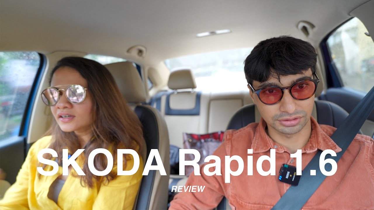 On a drive with my sister. SKODA Rapid Review