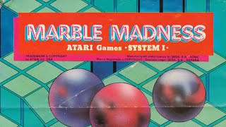 Marble Madness 1984 Arcade Live Flyer