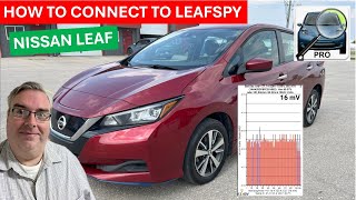 How To Connect To LeafSpy With Your Nissan Leaf Diagnostics