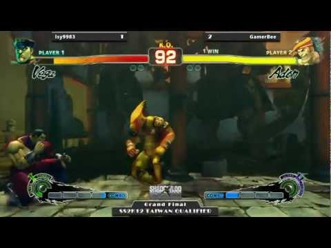 Gameplay Video for Champoin Match (GamerBee) of Shadowloo SS2K12 Taiwan Qualifier