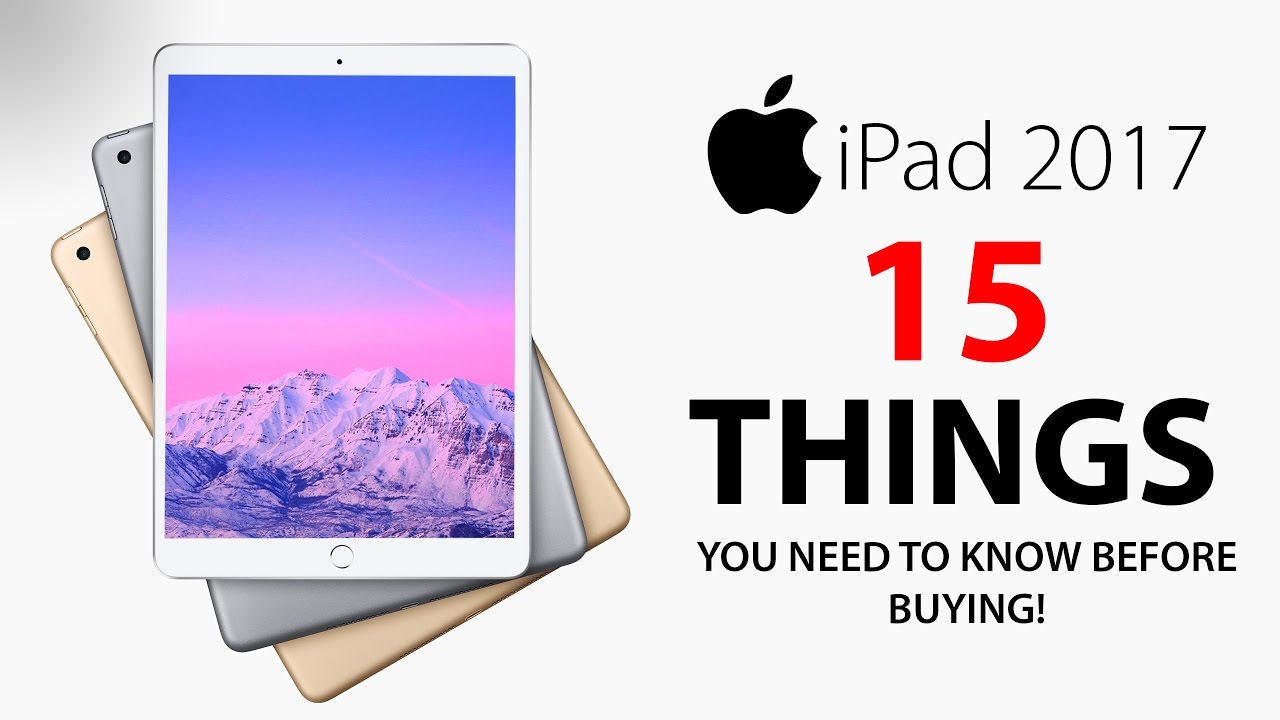NEW iPad 9.7 (2017) - 15 THINGS You Didn't Know!