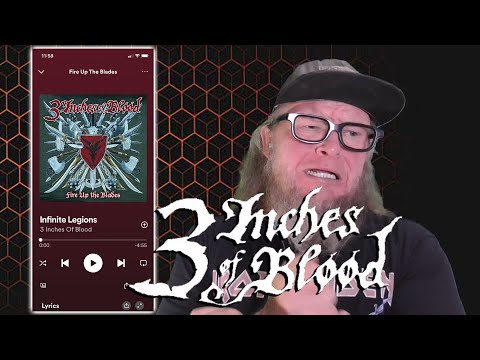 3 INCHES OF BLOOD - Infinite Legions (First Listen)