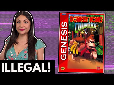 The ILLEGAL "Donkey Kong Country"... For Sega Genesis