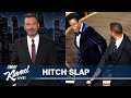 Jimmy Kimmel’s Breakdown of the Craziest Oscars Moment Ever Between Will Smith & Chris Rock