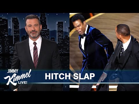 Jimmy Kimmel’s Breakdown of the Craziest Oscars Moment Ever Between Will Smith & Chris Rock