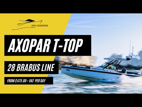 Axopar 28 T-Top Brabus Line - ‘Splashproof’