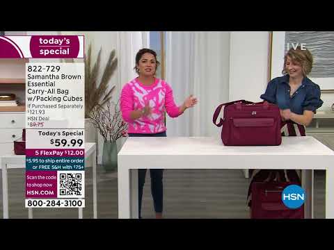 HSN | Samantha Brown Luggage Collection 02.28.2023 - 12 AM
