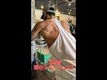 減量末期、大会前の背中トレーニング#Shorts
