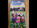 Opening And Closing To Snow White VHS