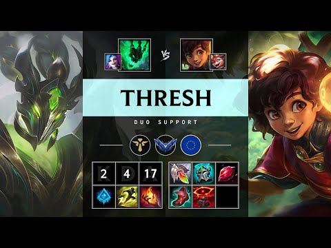 Thresh Support vs Milio - EUW Diamond Patch 25.09