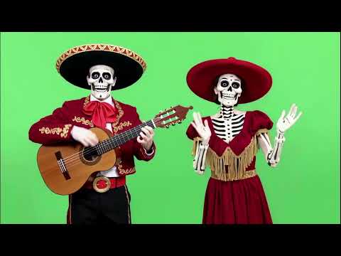 skeleton mariachis ghibli chroma