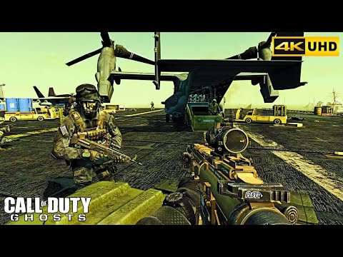 All Or Nothing | Defend the U.S.S Liberator | 4K Ultra Graphics | Call Of Duty: Ghosts