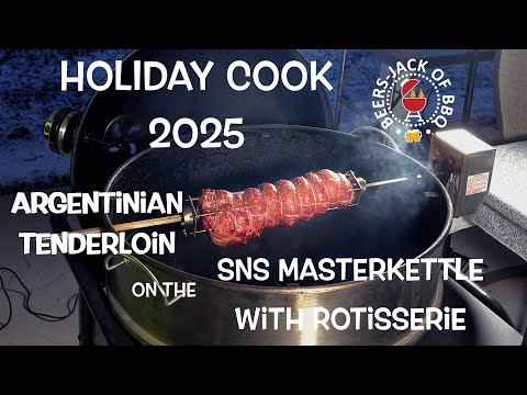 Rotisserie Tenderloin! Impressive Holiday Cook!