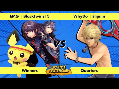 No Style Invitational - Blacktwins13 (Aegis) vs Elijmin (Shulk) - Winners Quarter - Ultimate Singles