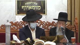 הרב בן ציון מוצפי • קריאת המגילה ע"י מורנו ורבנו אדר תשפ"א