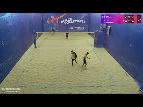 22:45 B. Isakov / D. Safonov - A. Lylo / O. Fedorenko 27.10.2022 | Winners Beach Volleyball