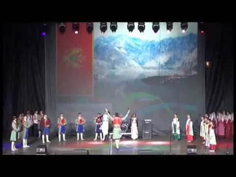 Folklorni Ansambl "Crna Gora" - Igre iz stare Crne Gore - Bobrujsk, Bjelorusija 2014