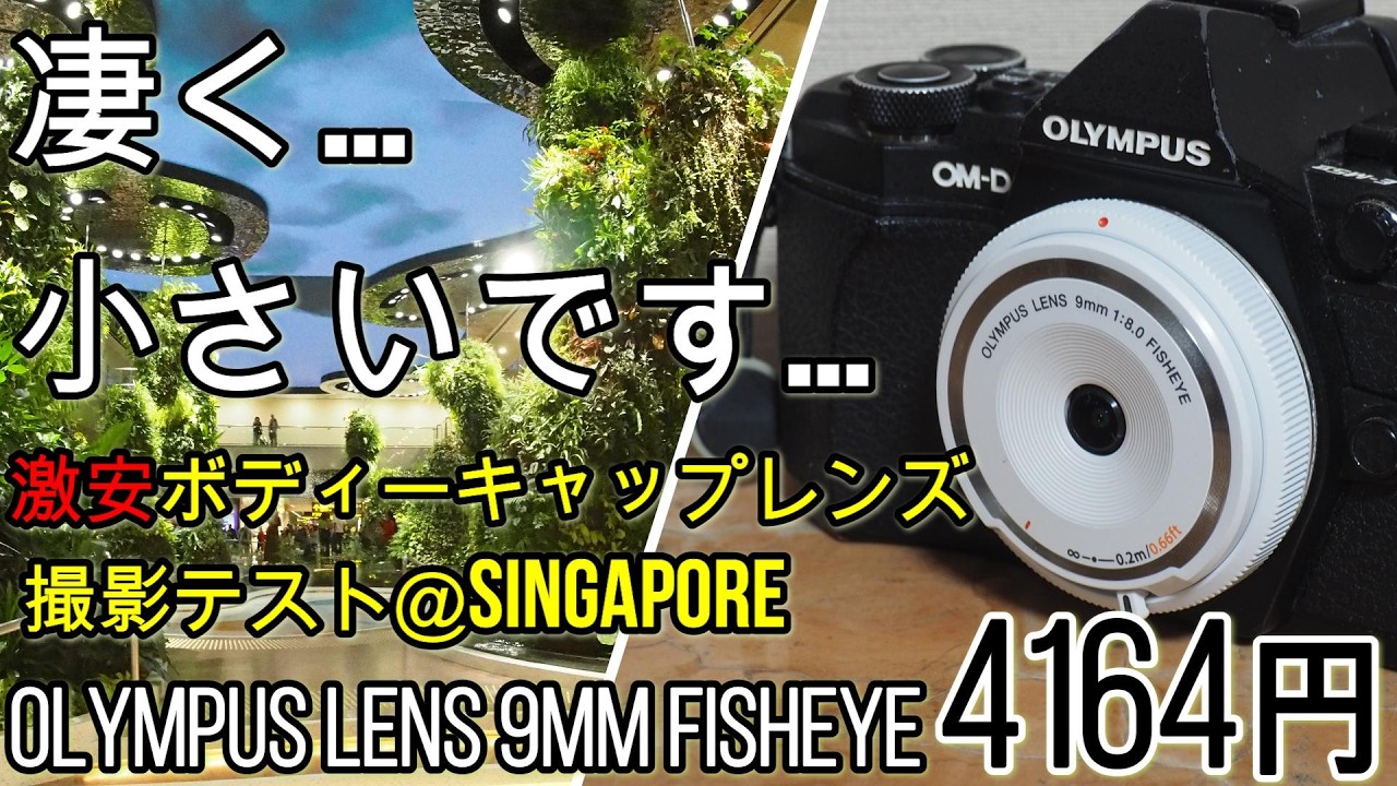 ボディーキャップレンズはアリ！激安超広角9mmFISHEYE撮影テスト　OLYMPUSなのにアクセサリー 扱いのBCL-980を4164円でゲットして海外撮影してみた