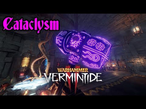 Vermintide 2: Warrior Priest + Flail And Shield + Holy Great Hammer (Tower Of Treachery)