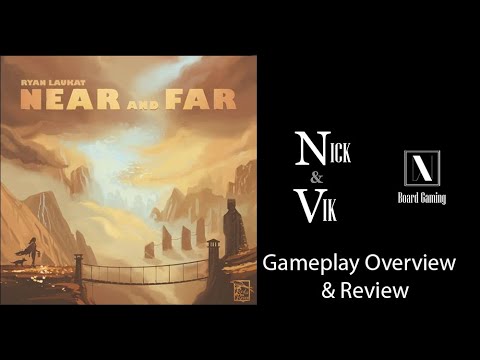 Near and Far with Amber Mines Expansion Gameplay Overview & Review