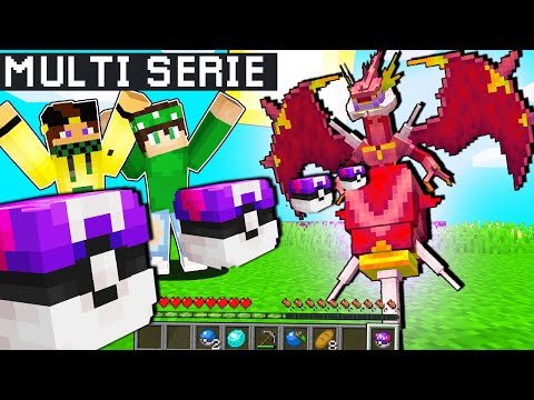 PRIMA ULTRACREATURA SHINY con I MIEI AMICI - Minecraft MULTIPIXELMON